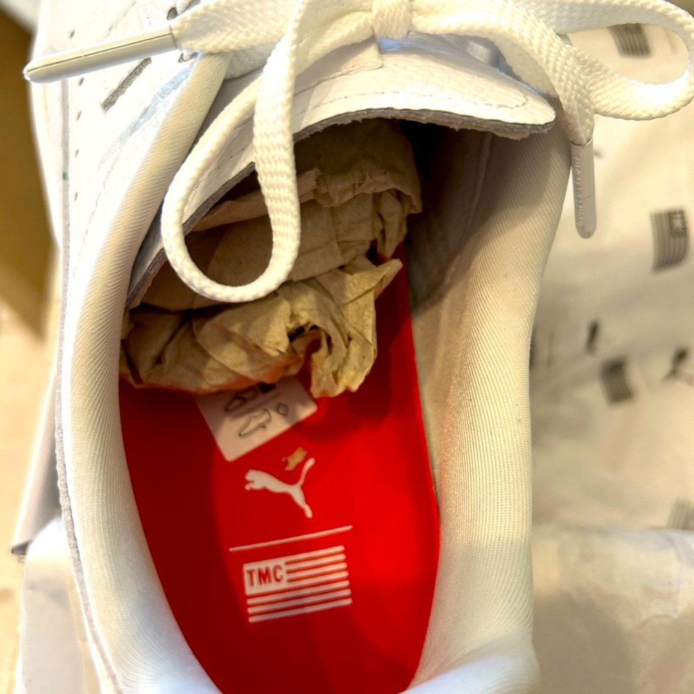 Nipsey Hustle's TMC All White Pumas!